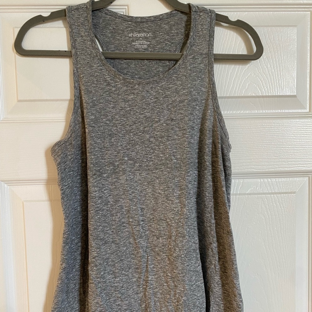 Grey tank top xhilaration size medium